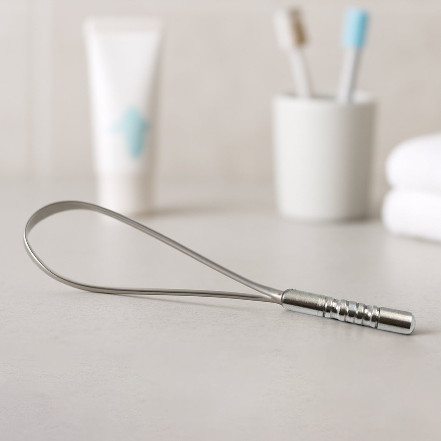 Steel Tongue Cleaner, Tongue Scraper (1 Pc) Steel Tongue Cleaner, Tongue Scraper (1 Pc)